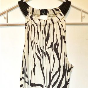 Elie Tahari Zebra Top